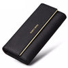 RFID Leather Clutch Wallet for Women