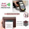 Portafoglio sottile RFID vintage