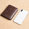 Portafoglio sottile RFID vintage