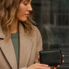 Crazy Horse Leather ID Card Holder - DOROCHEY