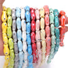 10x20mm Double-Sided Ceramic Fish Beads, DIY Jewelry Supplies