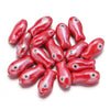 10x20mm Double-Sided Ceramic Fish Beads, DIY Jewelry Supplies