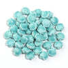 12mm Ceramic Fan Shell Beads, DIY Glazed Ocean Jewelry Supplies