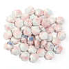 12mm Ceramic Fan Shell Beads, DIY Glazed Ocean Jewelry Supplies
