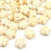 Ceramic Flower Beads, 12mm Pastel Floral Loose Beads