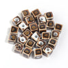 8mm Ceramic Cube Beads, 2.4mm Large Hole Square Beads
