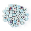 8mm Ceramic Cube Beads, 2.4mm Large Hole Square Beads