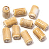 Rustic Ceramic Tube Beads