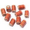 Rustic Ceramic Tube Beads