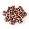 8mm Ceramic Cube Beads, 2.4mm Large Hole Square Beads