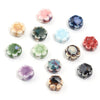 10mm Ceramic Daisy Beads, 2.2mm Large Hole Flower Spacers