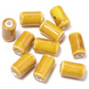 Rustic Ceramic Tube Beads