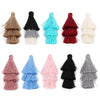 70mm Solid Color Tiered Tassels, 3 Layered Mini Fringe Charms for Bookmark Phone Charm DIY