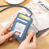 Leather ID Badge Holder with Lanyard - DOROCHEY