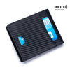 Men’s RFID Carbon Fiber Slim Wallet - DOROCHEY