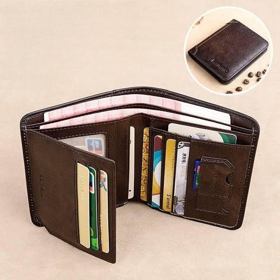 Men’s RFID Leather Wallet - DOROCHEY