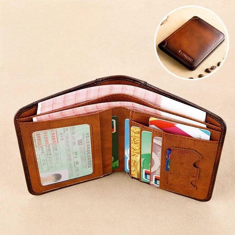 Men’s RFID Leather Wallet - DOROCHEY