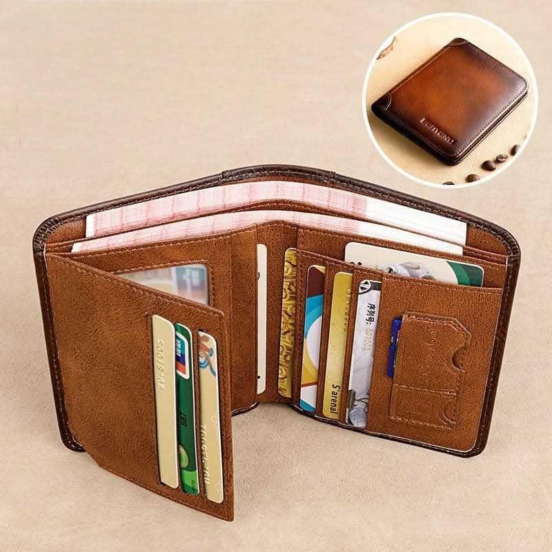 Men’s RFID Leather Wallet - DOROCHEY