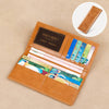 Men’s Slim Long RFID Wallet Genuine Leather - DOROCHEY
