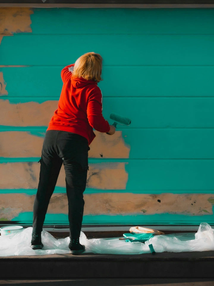 Room protected during painting