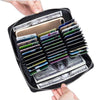 RFID Leather Accordion Long Wallet - DOROCHEY