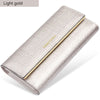 RFID Leather Trifold Wallet for Women - DOROCHEY