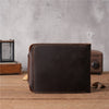 Vintage Crazy Horse Leather Wallet - DOROCHEY